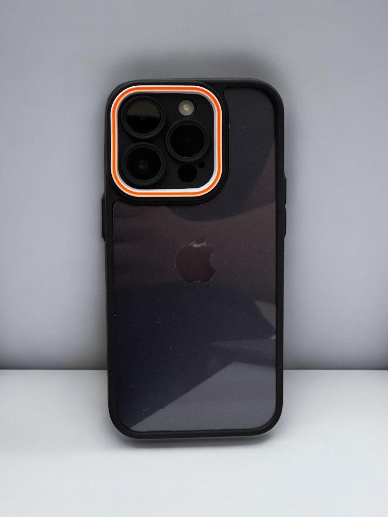 Orange Tint Transparent iPhone Case