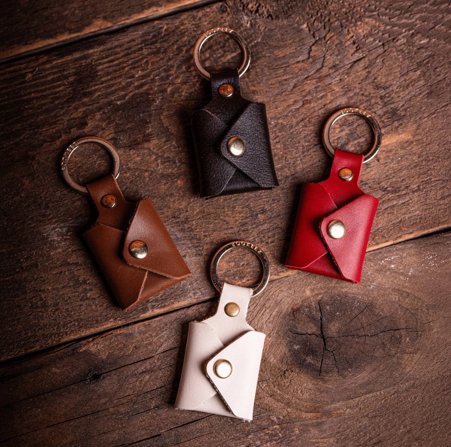 Mine Mark Premium Customizable Leather Keychains