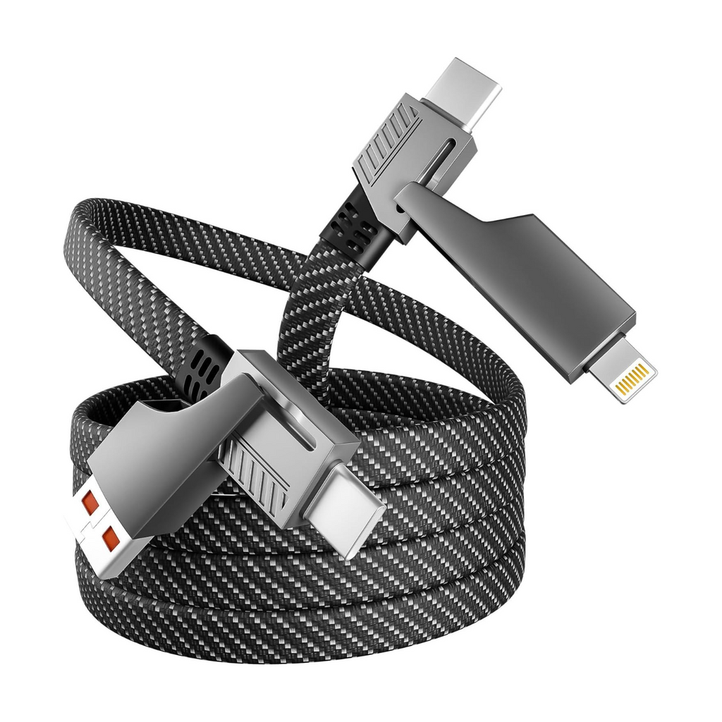 FlexCharge™ 4-in-1 Fast Charging Cable