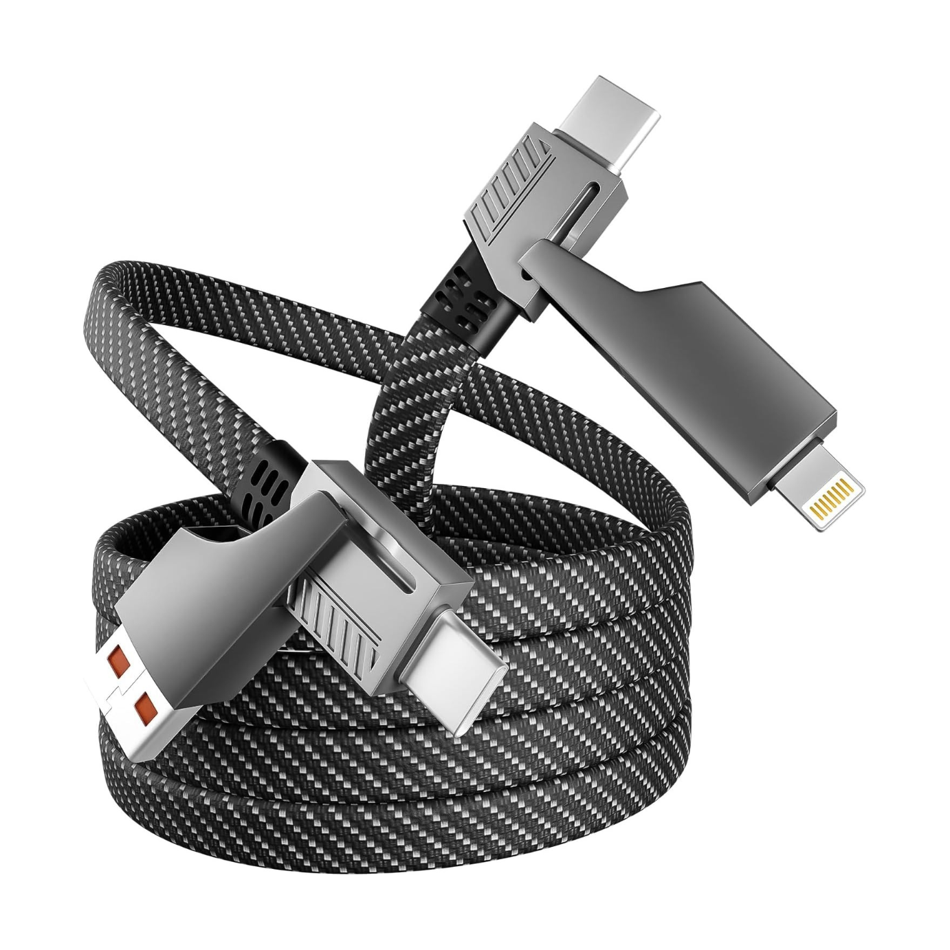 FlexCharge™ 4-in-1 Fast Charging Cable