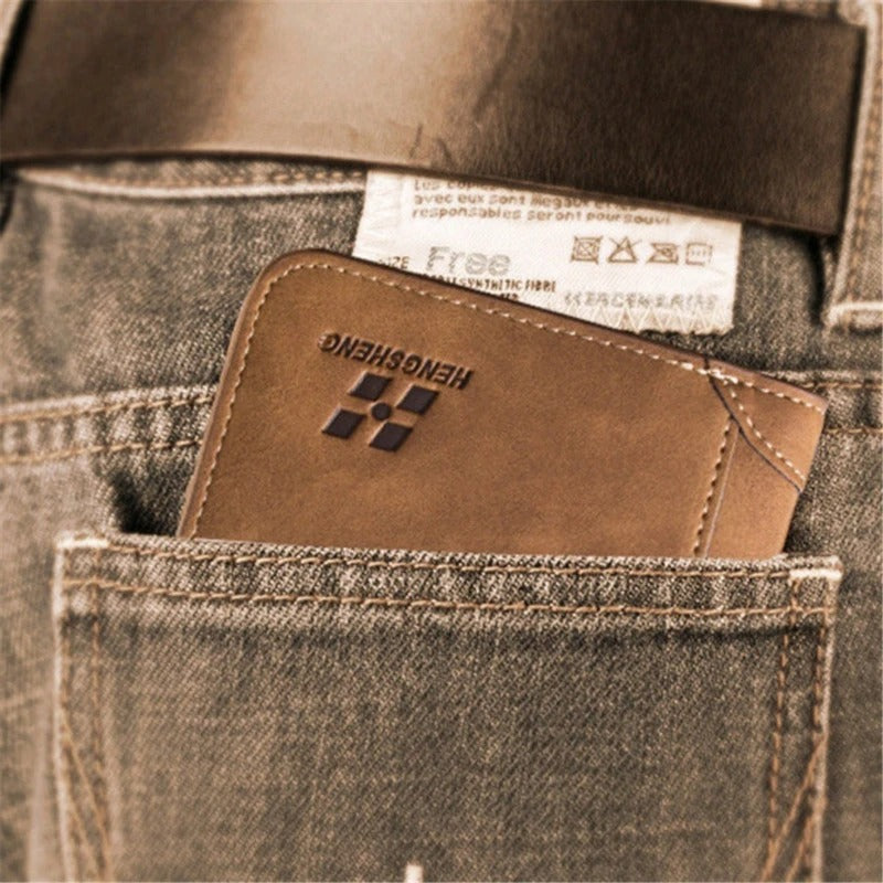 Premium Grey Men's Wallet